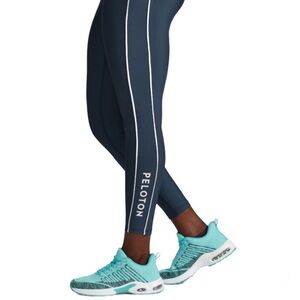 PELOTON Show Up Tuxedo Stripe Leggings